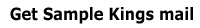get samplekings email