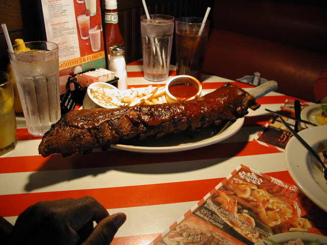 RIBS IN TOKYO ARE GREAT AT TGI'S